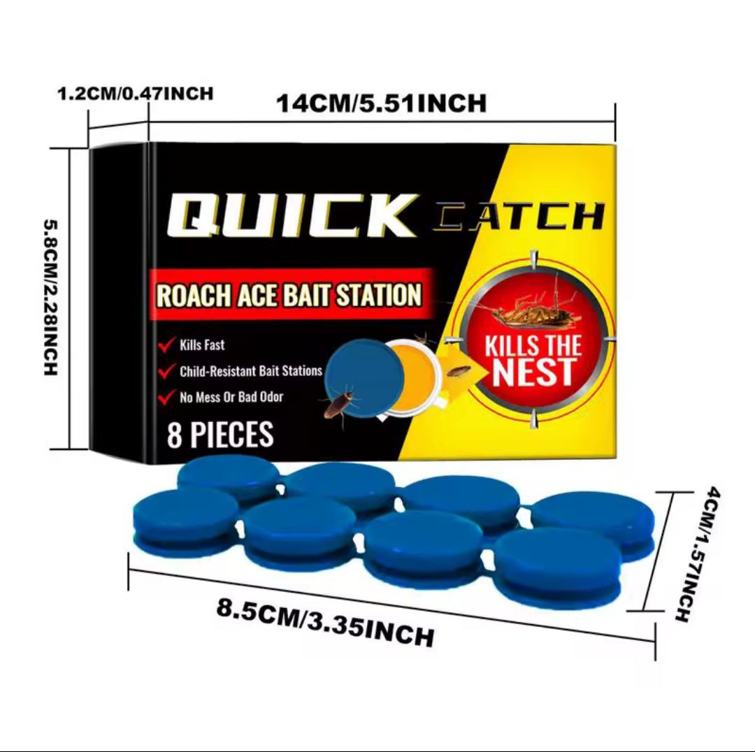 وداعا لصراصير مع Quick catch gel